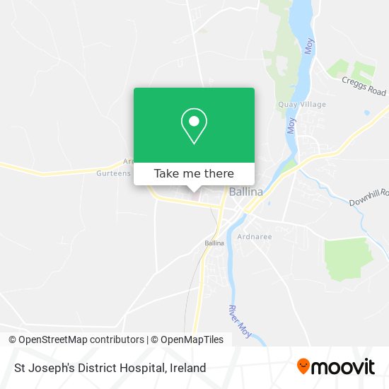 St Joseph's District Hospital map