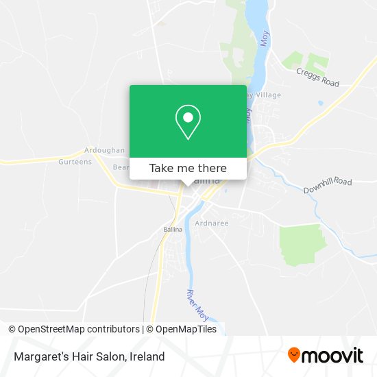 Margaret's Hair Salon map