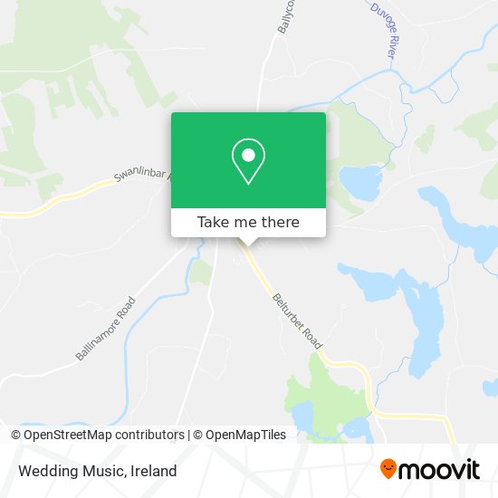 Wedding Music map