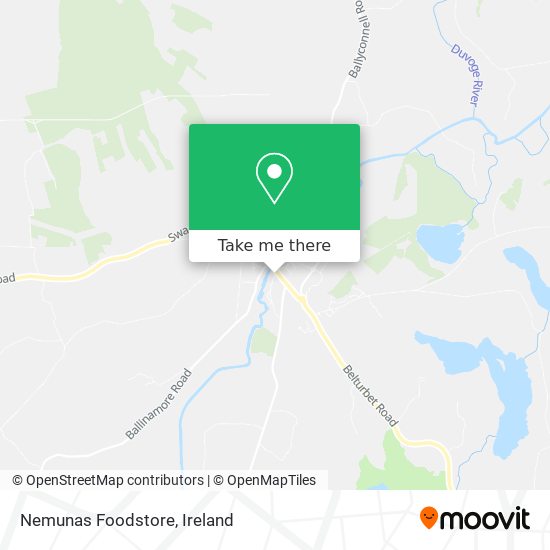 Nemunas Foodstore map