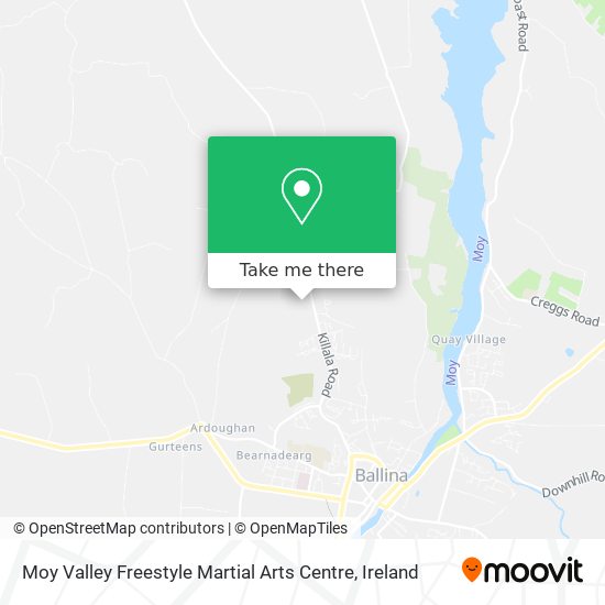 Moy Valley Freestyle Martial Arts Centre map