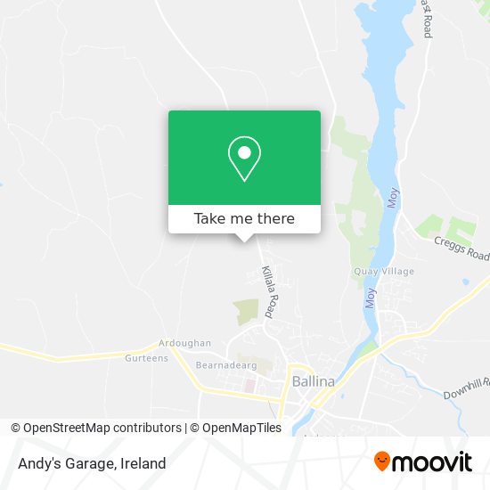 Andy's Garage map