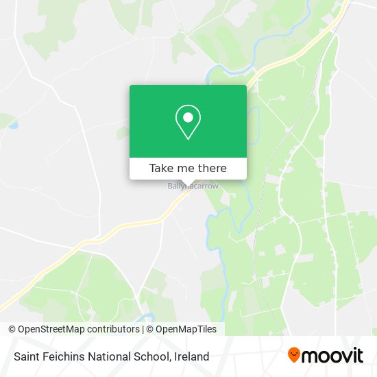 Saint Feichins National School map