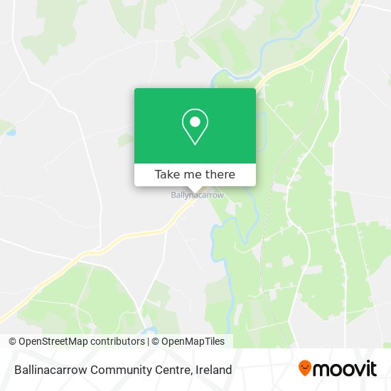 Ballinacarrow Community Centre map