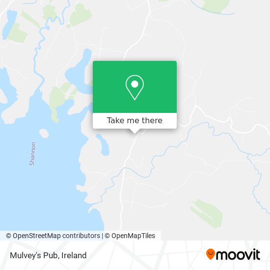 Mulvey's Pub map