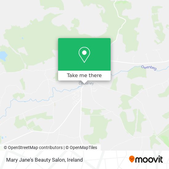 Mary Jane's Beauty Salon map