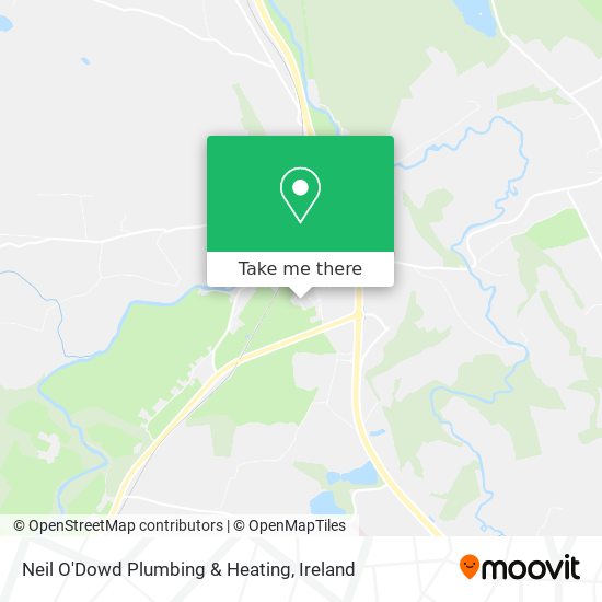 Neil O'Dowd Plumbing & Heating map