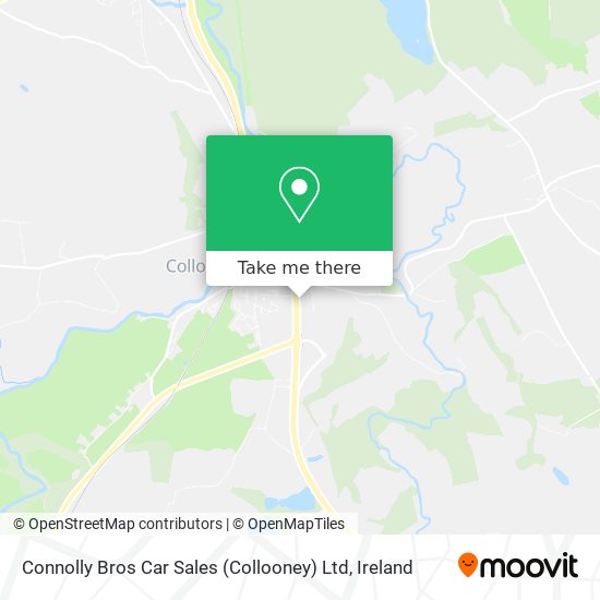 Connolly Bros Car Sales (Collooney) Ltd map