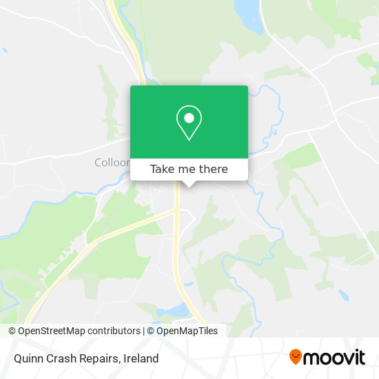 Quinn Crash Repairs map