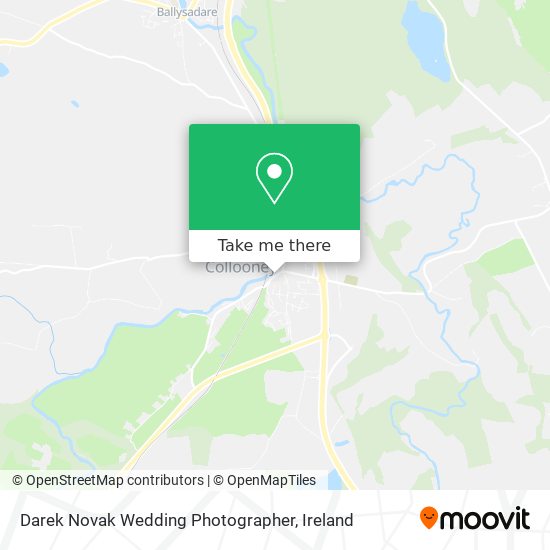 Darek Novak Wedding Photographer map