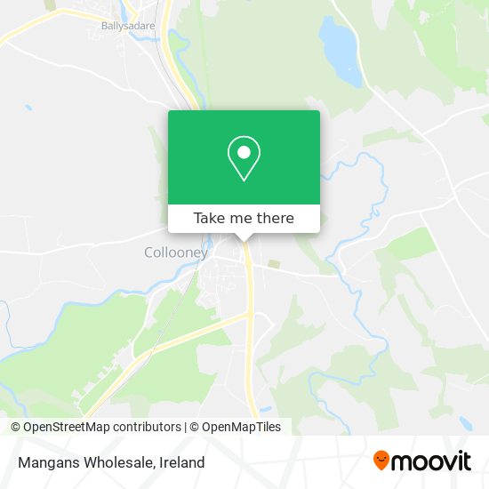 Mangans Wholesale map