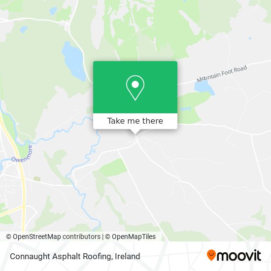 Connaught Asphalt Roofing map