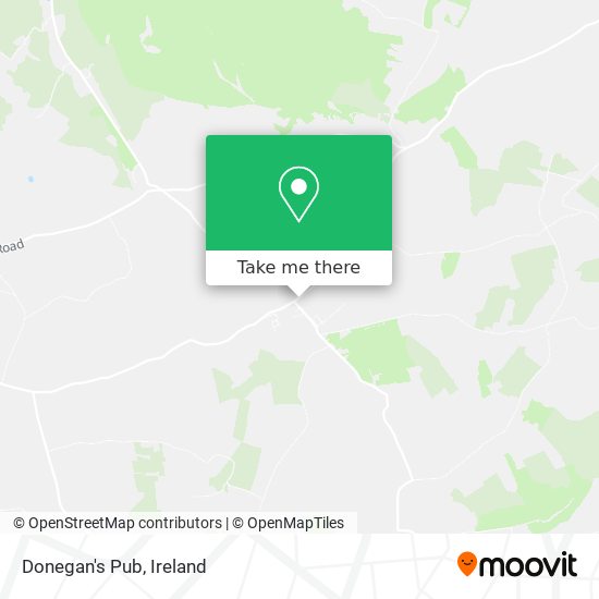 Donegan's Pub map