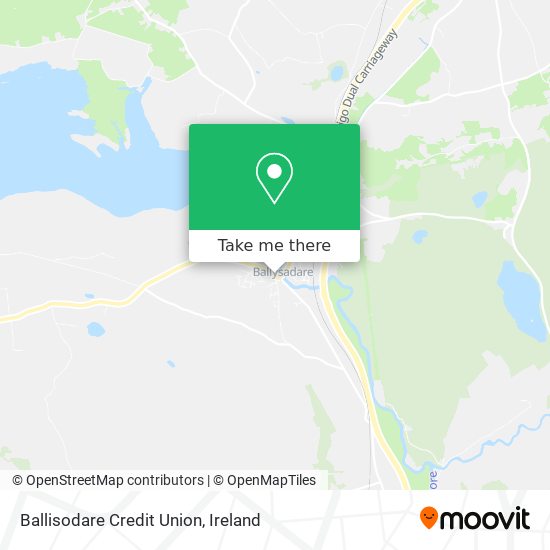 Ballisodare Credit Union map
