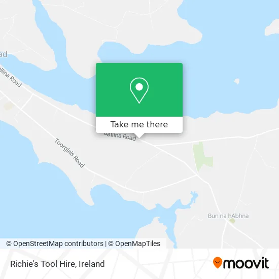 Richie's Tool Hire map
