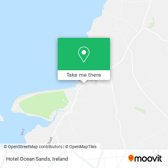 Hotel Ocean Sands map