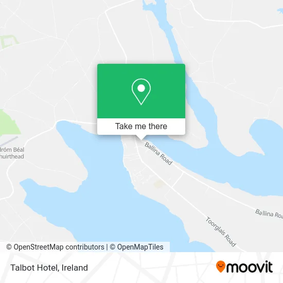 Talbot Hotel map