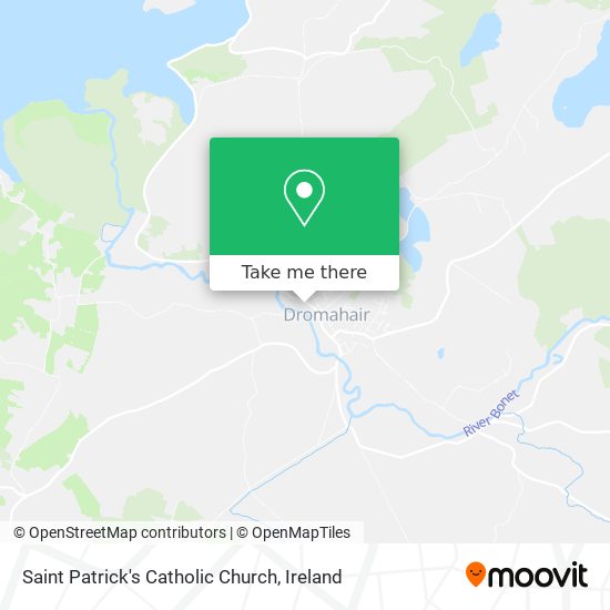 Saint Patrick's Catholic Church map