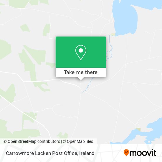 Carrowmore Lacken Post Office plan