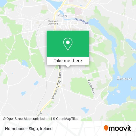 Homebase - Sligo map