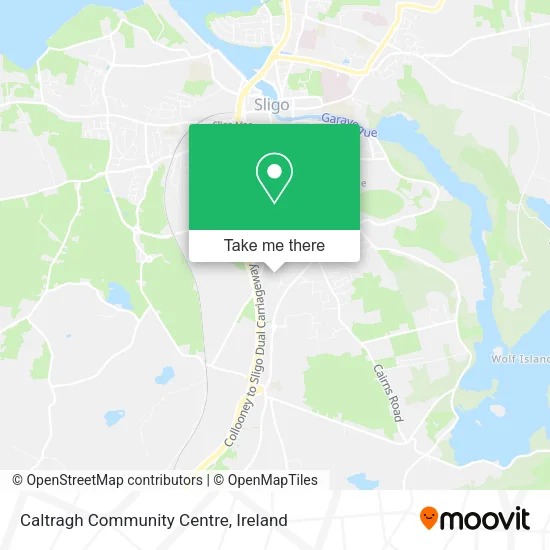 Caltragh Community Centre map