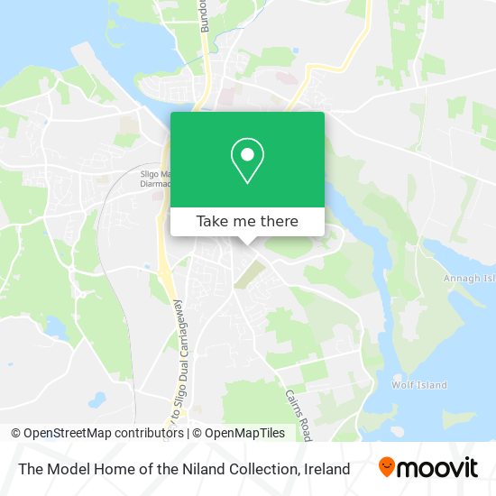 The Model Home of the Niland Collection map