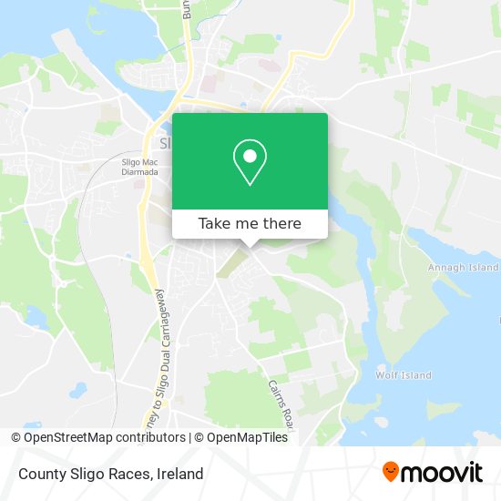 County Sligo Races map