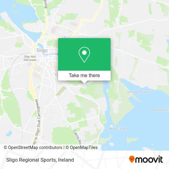 Sligo Regional Sports map