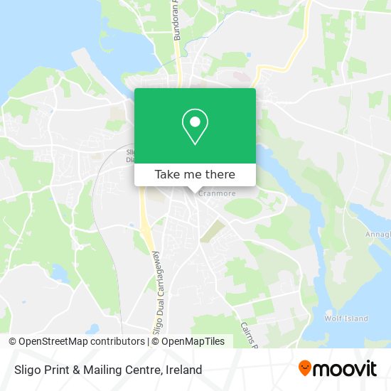 Sligo Print & Mailing Centre map