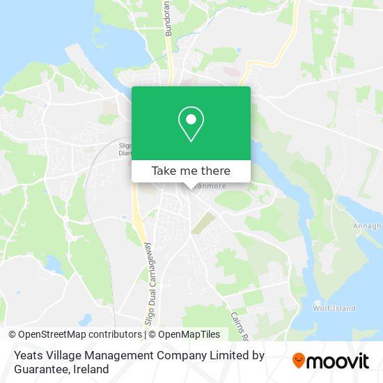 Yeats Village Management Company Limited by Guarantee map