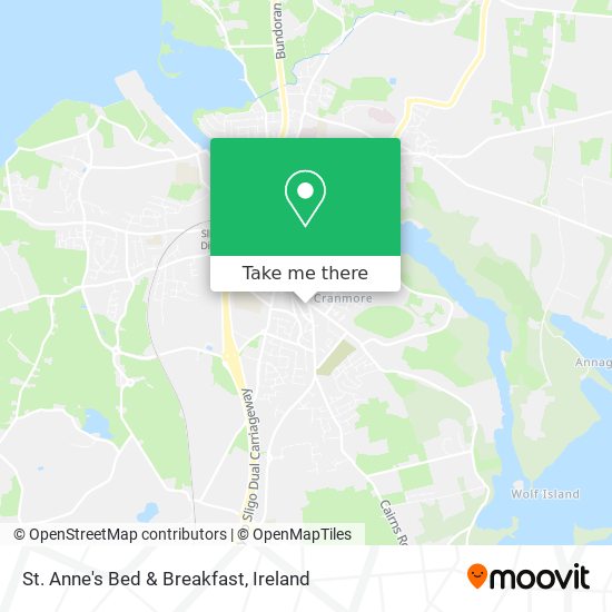 St. Anne's Bed & Breakfast map