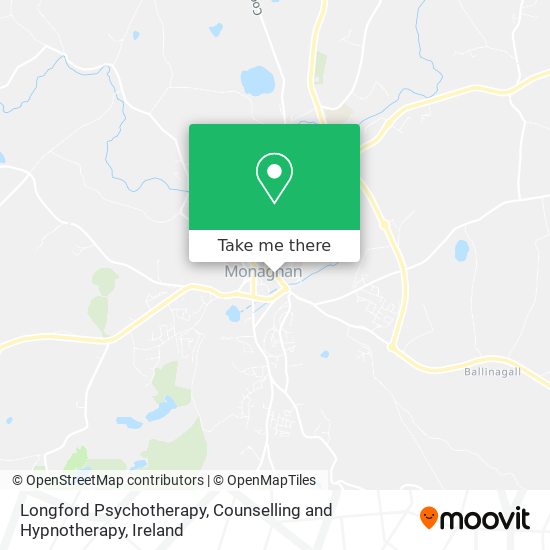 Longford Psychotherapy, Counselling and Hypnotherapy map