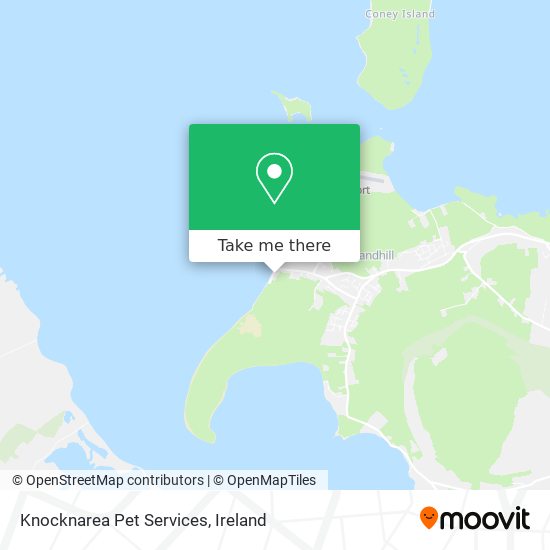 Knocknarea Pet Services map