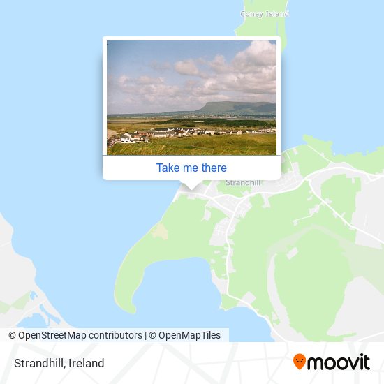 Strandhill map