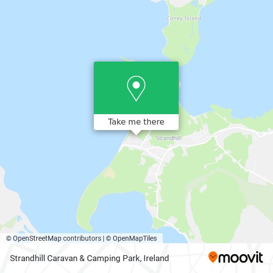 Strandhill Caravan & Camping Park map