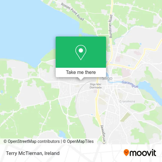 Terry McTiernan map