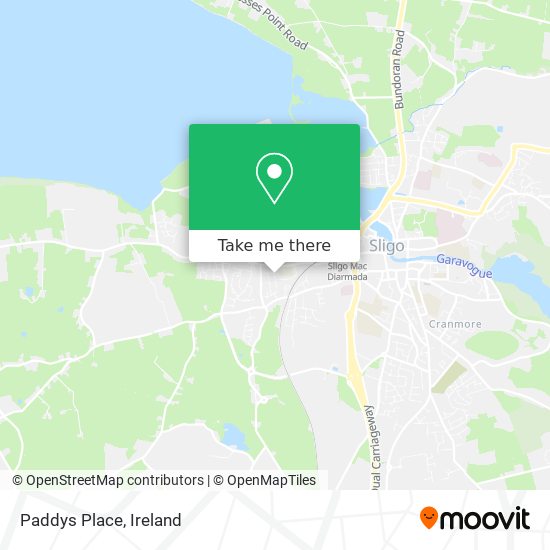 Paddys Place map