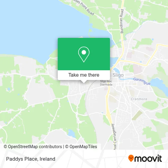Paddys Place map