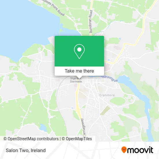Salon Two map