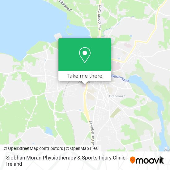 Siobhan Moran Physiotherapy & Sports Injury Clinic map