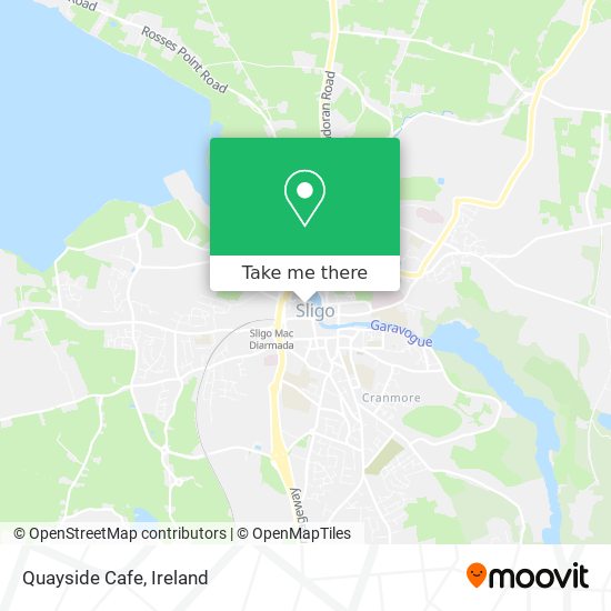 Quayside Cafe map