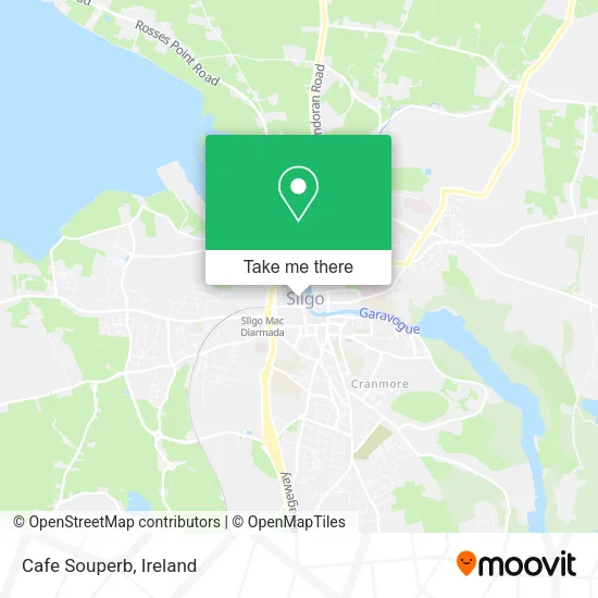 Cafe Souperb map