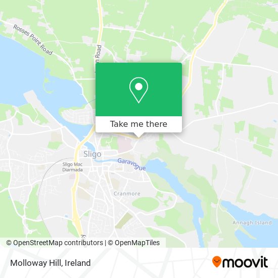 Molloway Hill map