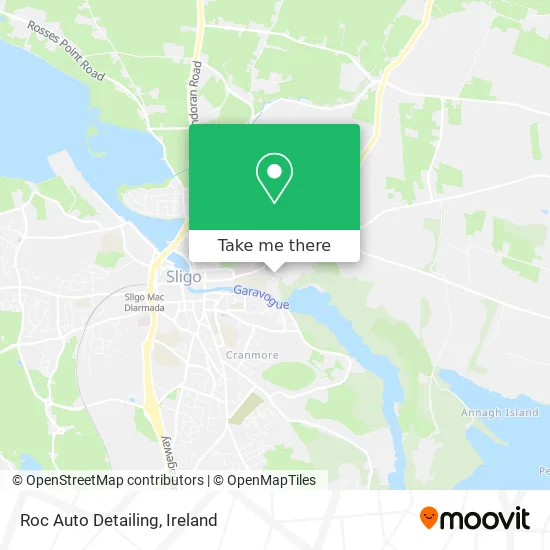 Roc Auto Detailing map