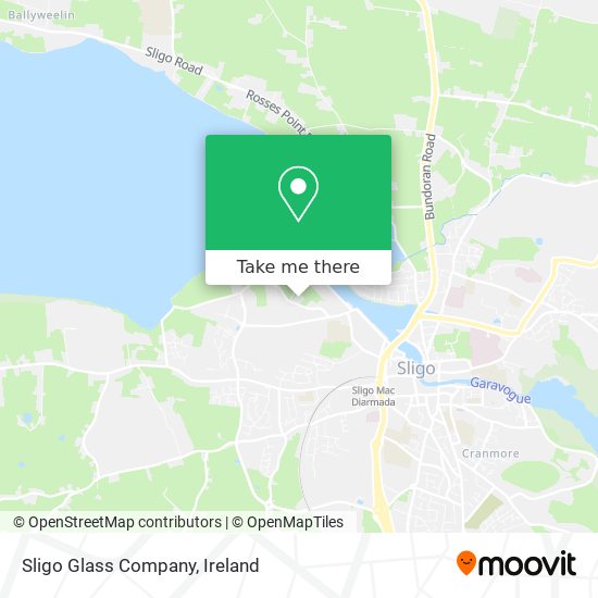 Sligo Glass Company map