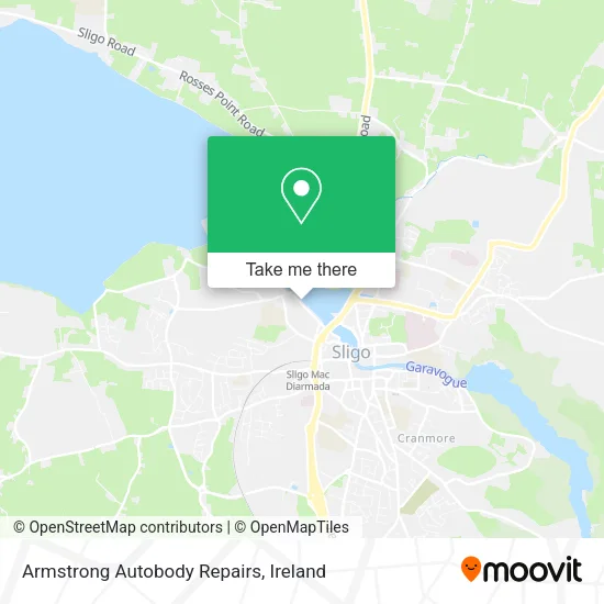 Armstrong Autobody Repairs map