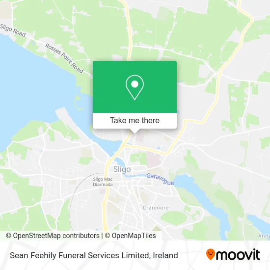 Sean Feehily Funeral Services Limited map