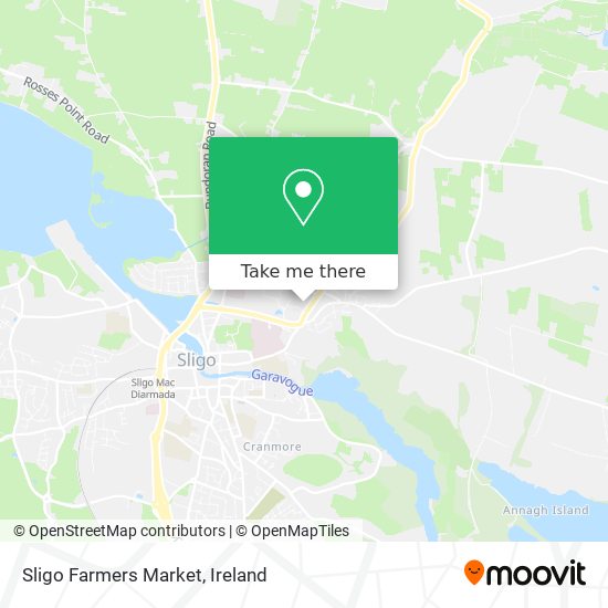 Sligo Farmers Market map