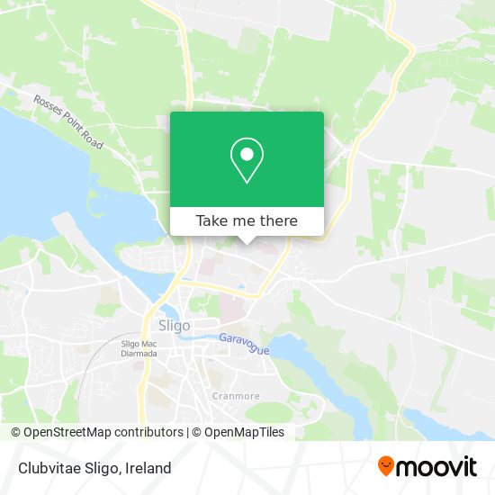 Clubvitae Sligo map