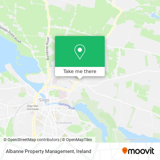 Albanne Property Management map